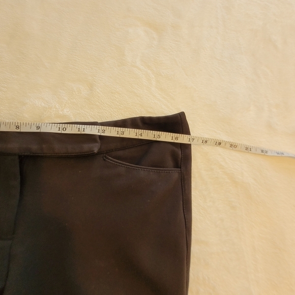 WHBM Black Mid Rise Boot Cut Dress Slacks Pants Women's Size 6 Regular - Picture 12 of 16